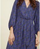 Mehrfarbiges Lia Kleid