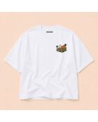 T-shirt en coton Boxy Hotel blanc