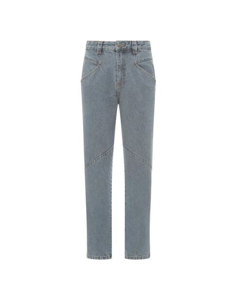 Milos steingraue Jeans aus Biobaumwolle s045