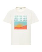 T-shirt in cotone biologico Ivory Jade