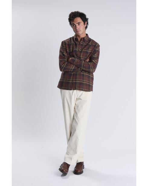 Camisa Calvi rust - ROUILLE