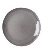 Service de table 18 pièces Osaka en grès réactif gris