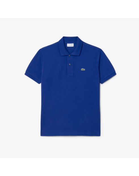Polo en coton L12.12 bleu