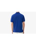 Polo en coton L12.12 bleu