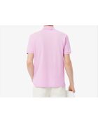 Polo en coton L12.12 rose