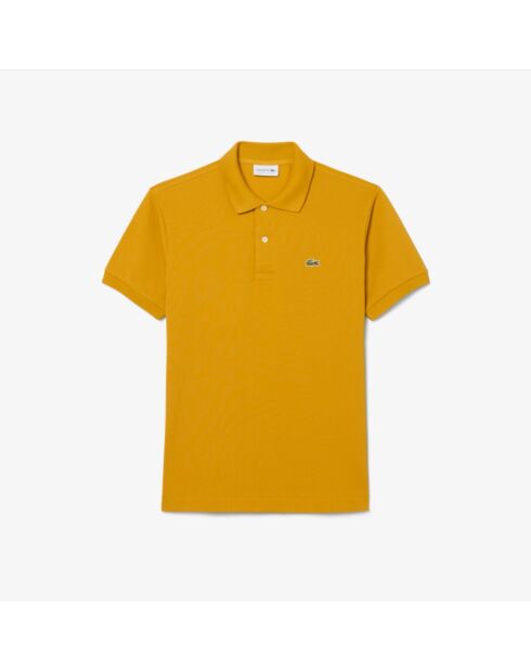 Polo en coton L12.12 jaune