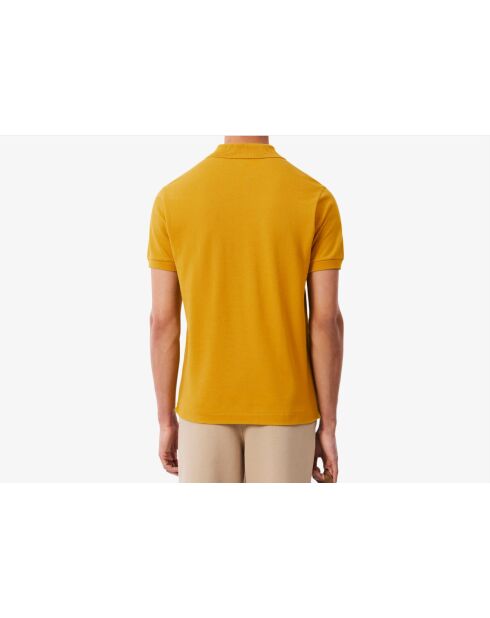 Polo en coton L12.12 jaune