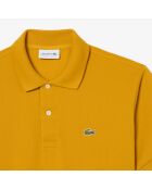 Polo en coton L12.12 jaune