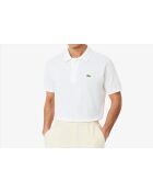 Polo en coton L12.12 blanc