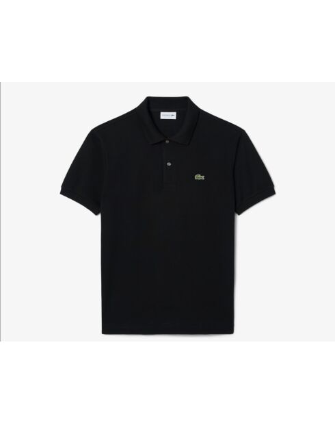 Polo en coton L12.12 noir