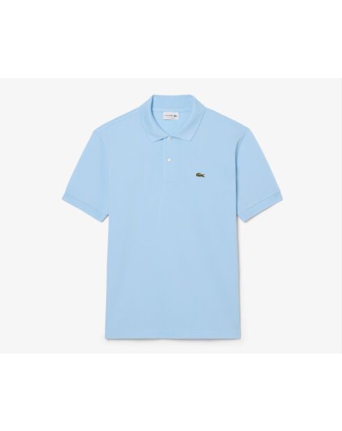 Polo en coton L12.12 bleu ciel