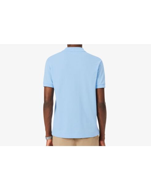 Polo en coton L12.12 bleu ciel