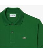 Polo en coton L12.12 vert