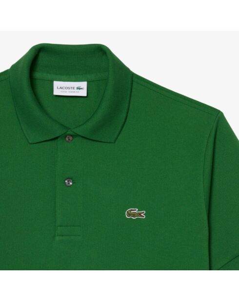Polo en coton L12.12 vert
