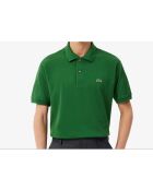 Polo en coton L12.12 vert