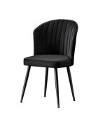 Set van 2 zwarte Rubi stoelen - L. 52 cm x H. 85 cm x D. 42 cm
