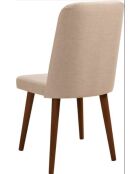 Vina Oak crèmestoel - B. 47 cm x H. 90 cm x D. 44 cm