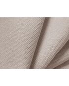 Canapé modulaire en chenille Adams 4 places beige - 286 x 96 x 70 cm