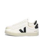 Sneakers Campo bianche e nere in pelle