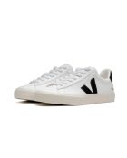 Sneakers Campo bianche e nere in pelle
