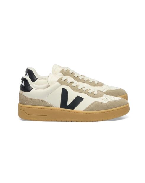V-90 O.T. zwarte leren sneakers