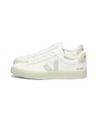 Baskets en cuir Campo Natural blanches