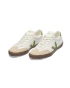 Weiße Volley O.T. Kiwi Bark Ledersneaker