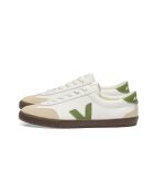 Weiße Volley O.T. Kiwi Bark Ledersneaker