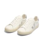 Baskets en cuir Campo Cognac et blanc