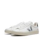 Baskets en cuir Campo Cognac et blanc