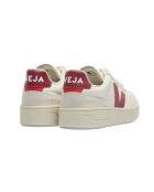 Weiße V-90 O.T. Marsala Ledersneaker