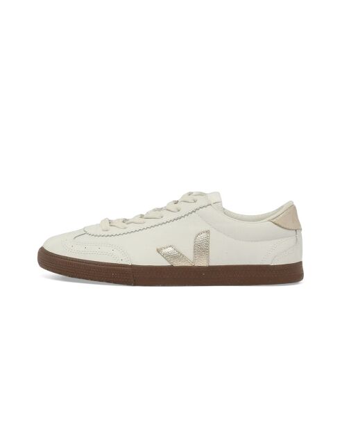 Sneakers Bark Volley O.T. Platinum in pelle bianca