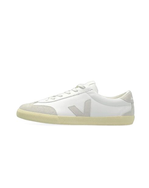 Baskets en cuir Volley O.T. blanches