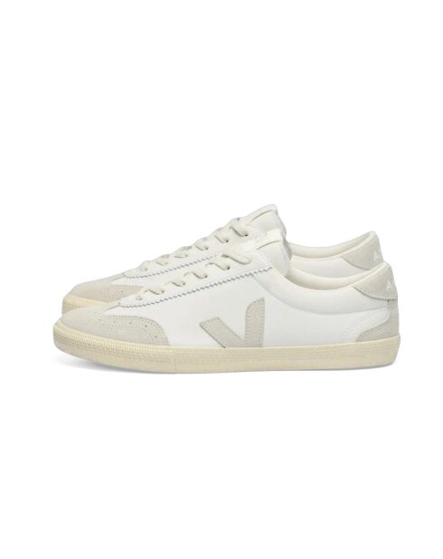 Baskets en cuir Volley O.T. blanches