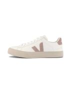 Baskets en cuir Campo Extra Babe blanches