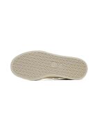 Baskets en cuir Campo platine et blanc