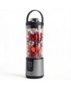 Mini blender portable sur batterie noir - 470 ml