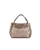 Sac en cuir Taro bronze laminé - 28x25x18cm