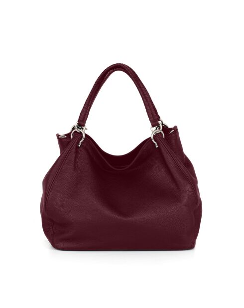 Sac en cuir Viareggio bord - 33x28x16cm