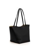 Borsa Ledro in pelle nera - 25x29x24cm