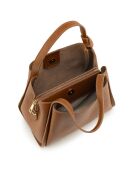 Sac en cuir Ortiano cognac - 24x18x14cm