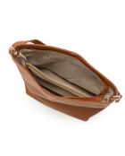 Trapani Cognac leren tas - 33x25x14cm