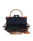 Pomarance Ledertasche in Cognac, 40 x 40 x 14 cm