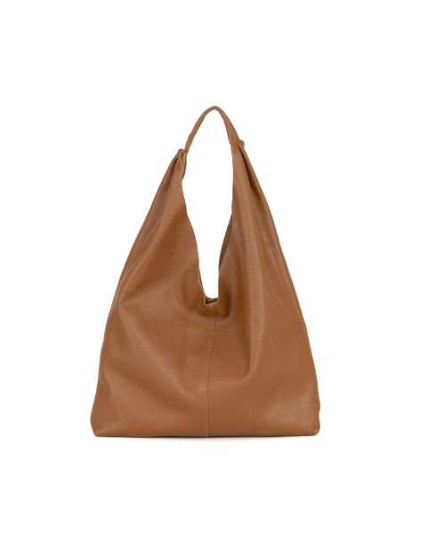 Sac en cuir Catanzaro Cognac - 45x36x5cm