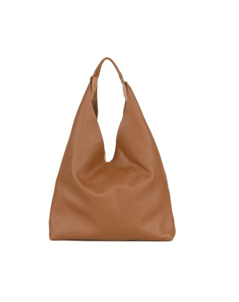 Sac en cuir Catanzaro Cognac - 45x36x5cm