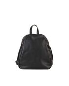 Sac en cuir Gambellara noir - 27x31x13cm