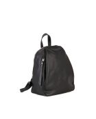 Sac en cuir Gambellara noir - 27x31x13cm