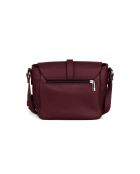 Sac bandoulière en cuir Mella bord - 24x20x9cm