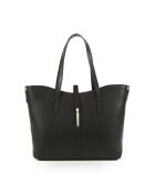Sac en cuir Parma noir - 40x27x14cm