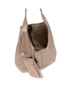Bolso de piel Terracina gris antracita - 32x32x16cm